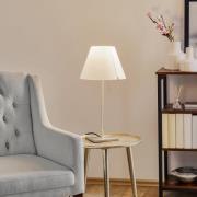 Luceplan Costanzina Tischleuchte alu, weiß