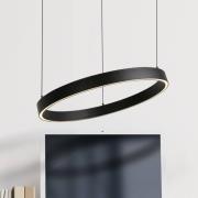 LED-Hängelampe Layla, schwarz, Ø 44 cm CCT, höhenverstellbar