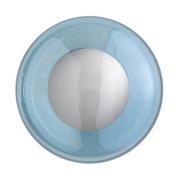 EBB & FLOW Wandleuchte HORIZON SURFACE, blau, Glas, Ø 21 cm