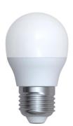LED-Leuchtmittel 4W Tropfen E27 von TRIO Leuchten Kunststoff weiß