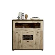 Highboard 3-trg und 1 Schubkasten RUBEN von Wohn-Concept Viking Oak Na...