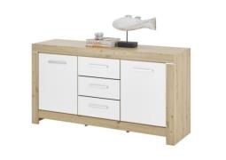 Sideboard inkl. 2 Türen und 3 Schubladen BALIN von HBZ Artisan Eiche /...