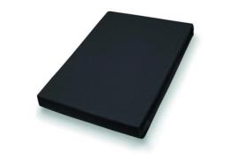 100x200 Elastan-Feinjersey-Spannbetttuch Schwarz 03700-899