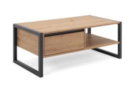 Couchtisch DENVER 55 von Finori Artisan Oak / Anthrazit