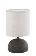 Tischleuchte LUCI in braun von REALITY Leuchten R50351026 Weiß / Braun