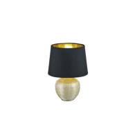 Tischleuchte LUXOR in gold von REALITY Leuchten R50621079 Schwarz / He...