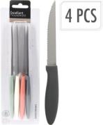 MESSERSET 4-Farben pro Set Schwarz / Weiß / Grün / Rosa Edelstahl Mehr...