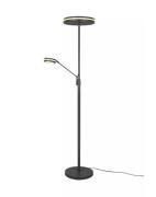 LED-Stehlampe Anthrazit 1 Stück Metall Dunkelgrau