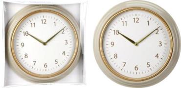 WANDUHR Polypropylen 1 Stück ca. 50 x 5,3 x 50 mm Beige, Weiß