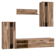 Wohnwand 4-tlg CRUNCH von Forte Stabeiche
