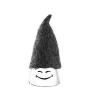 Deko-Figur GNOM 11 cm hoch 1 Stück von Leonardo Grau