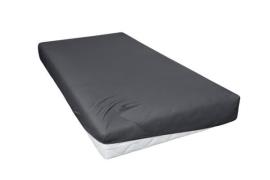 Spannbetttuch ca. 190x200 cm anthrazit Jersey