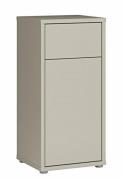Bad-Unterschrank 1-türig ca. 40x84x35 cm Taupe