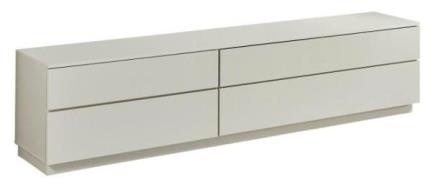 TV-Lowboard inkl. 4 Schubkästen ca.220x50x38 cm Kaschmir