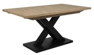 Esstisch ausziehbar 160-200 cm Artisan / schwarz
