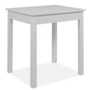 Esstisch ca. 90x67x76 cm ABS Kante Weiß