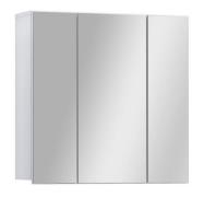 Spiegelschrank  3-trg.  ohne Beleuchtung ca. 70x71x23cm Weiß