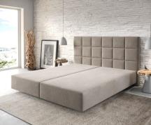 Boxspringgestell Dream-Fine 180x200 cm Mikrofaser Beige