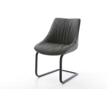 Freischwinger Elda-Flex Strukturstoff Anthrazit Freischwinger flach Sc...