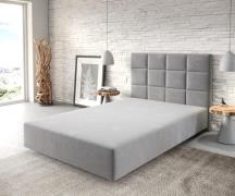 Boxspringgestell Dream-Fine Mikrofaser Grau 120x200 cm