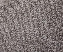 Barstuhl Yago-Flex Bouclé Silbergrau Freischwinger flach Edelstahl Tas...