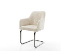 Freischwinger Greg-Flex Cord Beige Freischwinger flach Graphit Taschen...