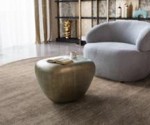 Couchtisch Caramia 65x55 cm Metallic Gold