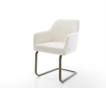 Freischwinger Greg-Flex Bouclé Soft Beige Freischwinger flach Effektfi...