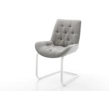 Freischwinger Taimi-Flex Strukturstoff Soft Grau Freischwinger flach W...