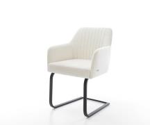 Freischwinger Greg-Flex Bouclé Soft Beige Freischwinger flach Schwarz ...