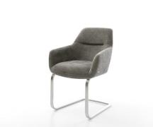 Freischwinger Pejo-Flex Bouclé Soft Schlamm Freischwinger flach Edelst...