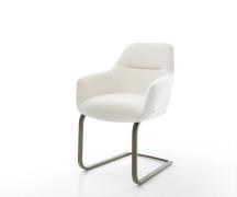 Freischwinger Pejo-Flex Bouclé Soft Beige Freischwinger flach Effektfi...
