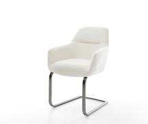 Freischwinger Pejo-Flex Bouclé Soft Beige Freischwinger flach Graphit ...