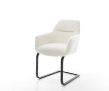 Freischwinger Pejo-Flex Bouclé Soft Beige Freischwinger flach Schwarz ...