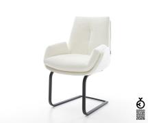 Freischwinger Clea-Flex Bouclé Soft Beige Freischwinger flach Schwarz