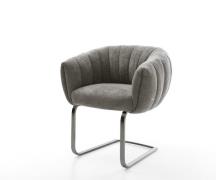 Freischwinger Jada-Flex Bouclé Soft Schlamm Freischwinger flach Graphi...