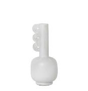 Vase Muses - Clio keramik weiß / Ø 13 cm x H 29 cm - Ferm Living - Wei...