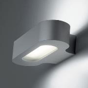 Talo LED Wandleuchte / L 21 cm - Artemide - Grau