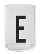 A-Z Glas / Borosilikatglas - Buchstabe E - Design Letters - Transparen...