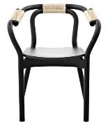 Sessel Knot holz schwarz - Normann Copenhagen - Schwarz