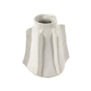 Vase Billy 1 keramik weiß / Steinzeug - Ø 16 x H 19 cm - Serax - Weiß