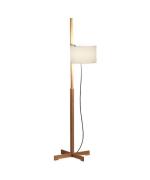 Santa & Cole - TMM Stehleuchte Oak/White Mit Diffusor