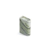 Northern - Monolith Candle Holder Medium Mixed Green Marble