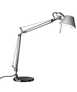 Artemide - Tolomeo Tischleuchte Matt Alu m/Alu Fuß Artemide