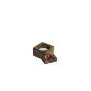 Woud - Jeu de dés 1 Candle Holder Brown Marble Woud