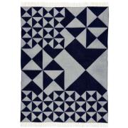 Verpan - Mirror Throw Wool 130x198 Blue