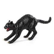 Seletti - Cujo The Cat Tischleuchte Black Seletti