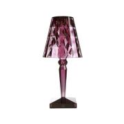 Kartell - Big Battery Tischleuchte Plum