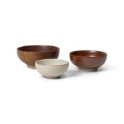 ferm LIVING - Midi Bowls Set of 3 Multi