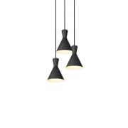 Lindby - Savrini 3 Pendelleuchte Black